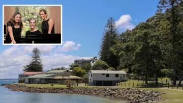 Tomaree Lodge operated as a residential disability centre from 2001-2021. Insert; Philomel Trio to perform at Sea Pictures concert. 