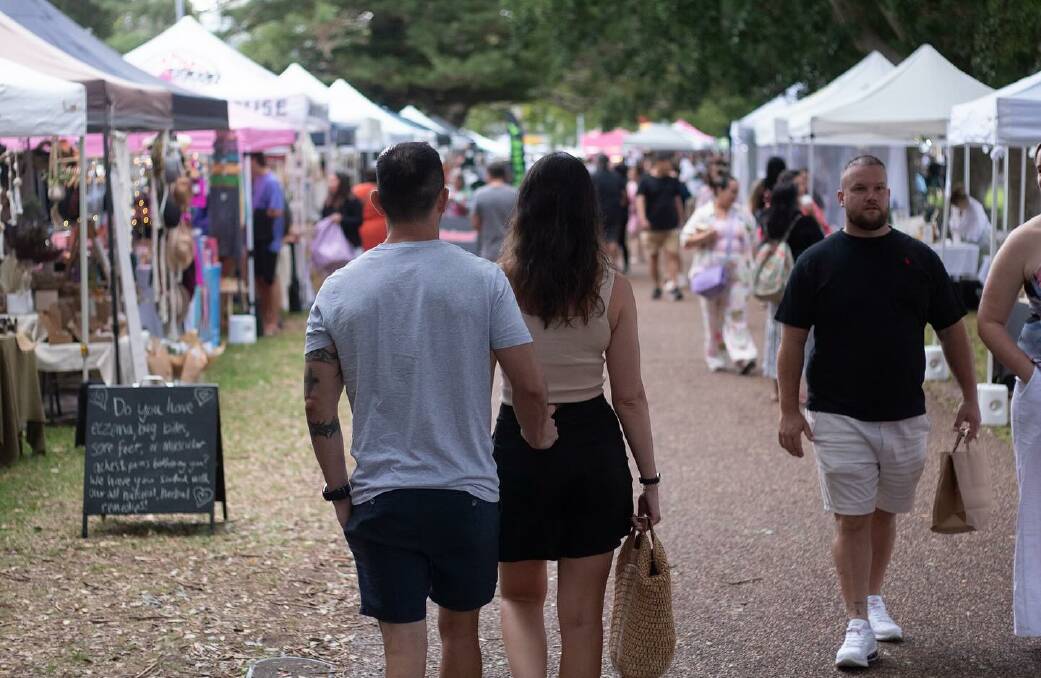 The Marina Markets are back at the Nelson Bay foreshore this Saturday. Picture supplied
