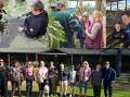 A group of blind and low-vision travellers from Sydney visited Port Stephens earlier this month. Pictures supplied