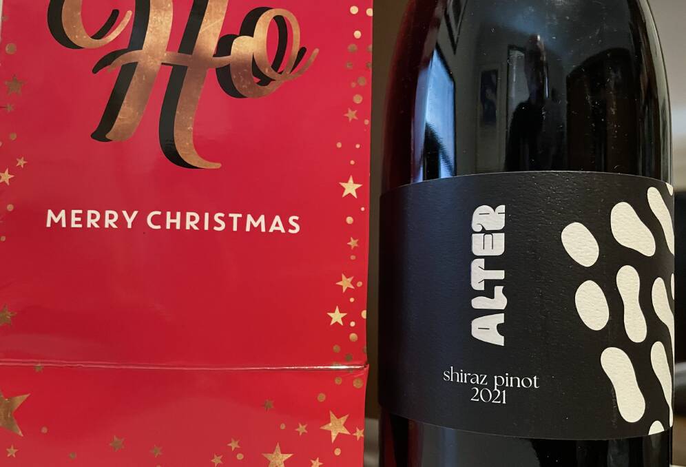 Alter Wines from Emma's Cottage produces a top value shiraz pinot for $28.