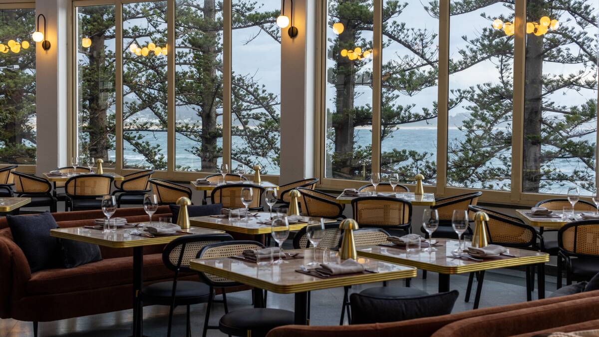 The new Meribella restaurant the Crowne Plaza hotel in Terrigal on the Central Coast.