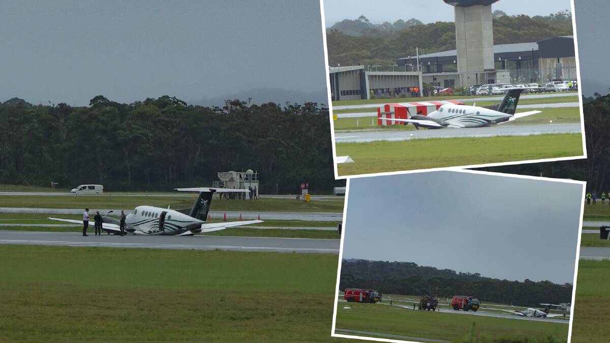 Investigation launched into plane's belly-landing at Williamtown