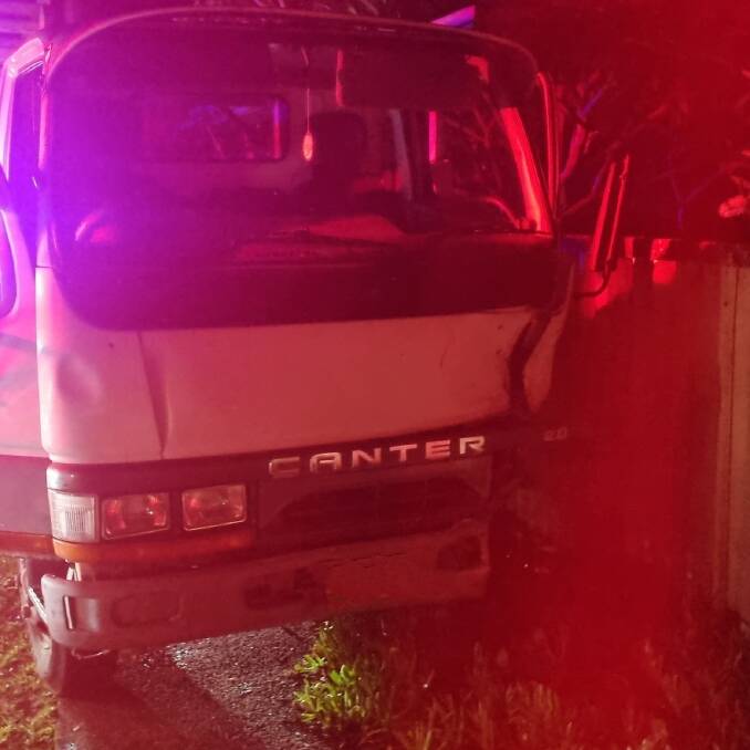 Police pursued the truck through Port Stephens. Picture by NSW Police