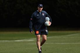 NSW coach Michael Maguire has employed a combative style towards Queensland while in charge of the Blues for the first time. Picture Getty Images