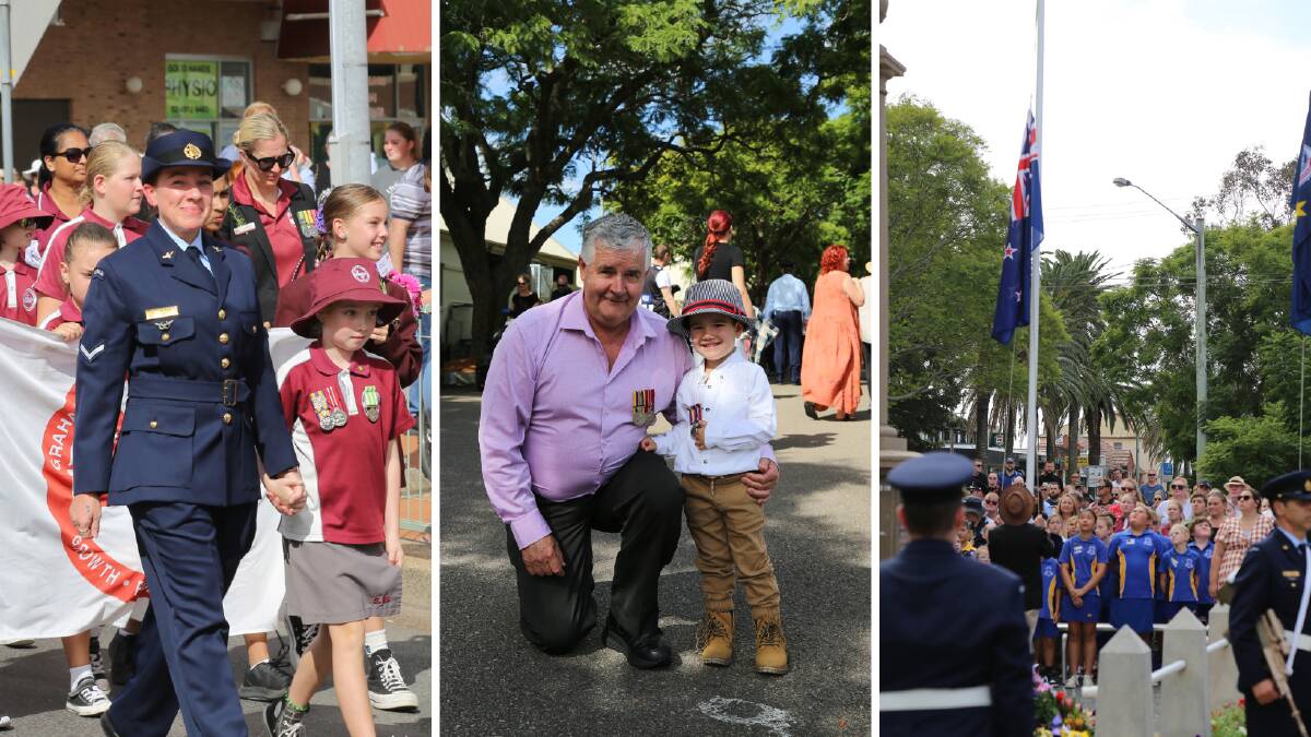 Salute to service: Anzac crowds strong in Raymond Terrace as park project unveiled