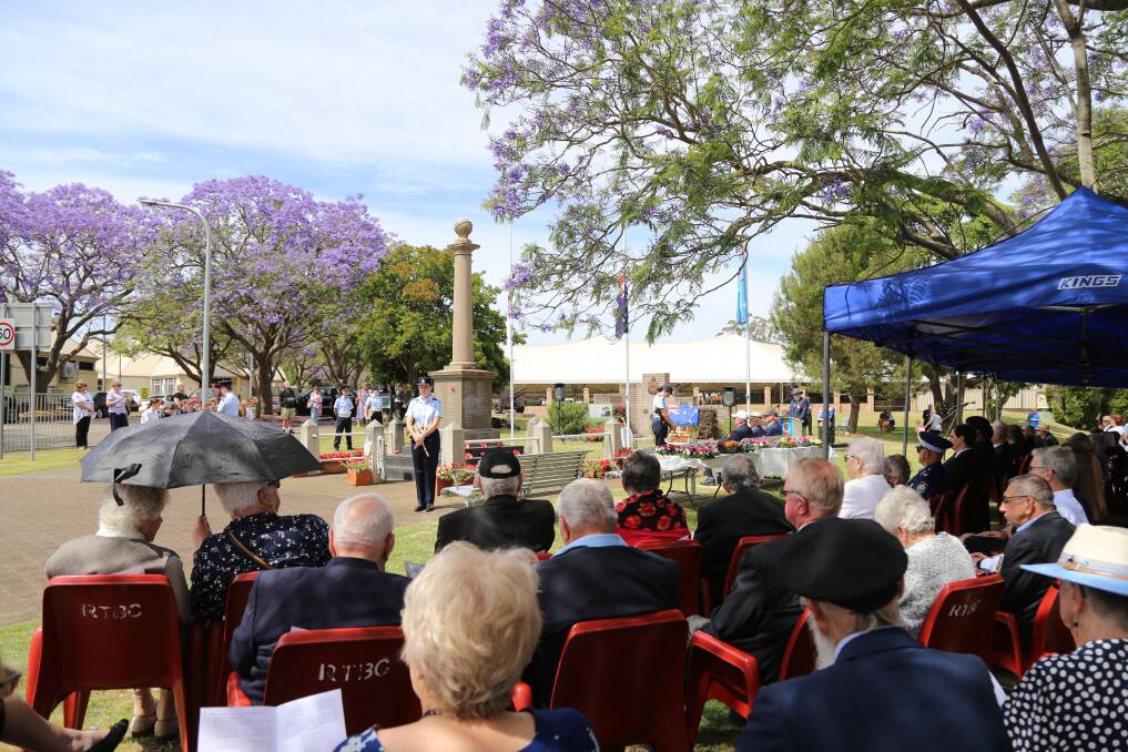 Photos from the Raymond Terrace Remembrance Day service on Friday, November 11, 2022. Pictures by Ellie-Marie Watts