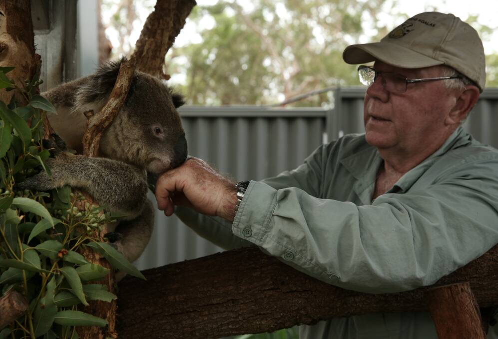Port Stephens Koalas president Ron Land.
