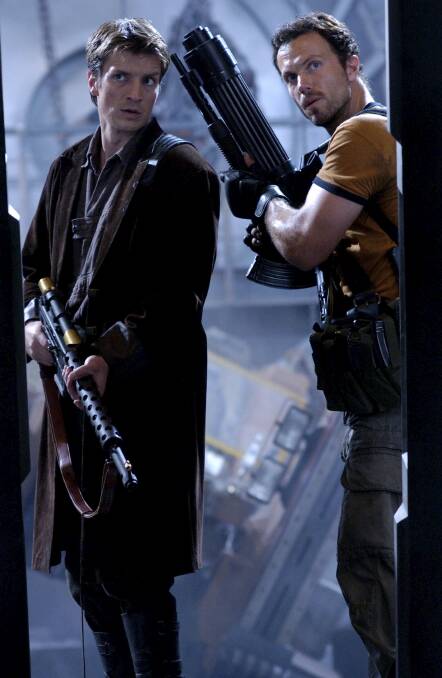 IN THE FLESH: Nathan Fillion and Adam Baldwin, from Serenity, will attend the Sydney Supanova Pop Culture Expo.